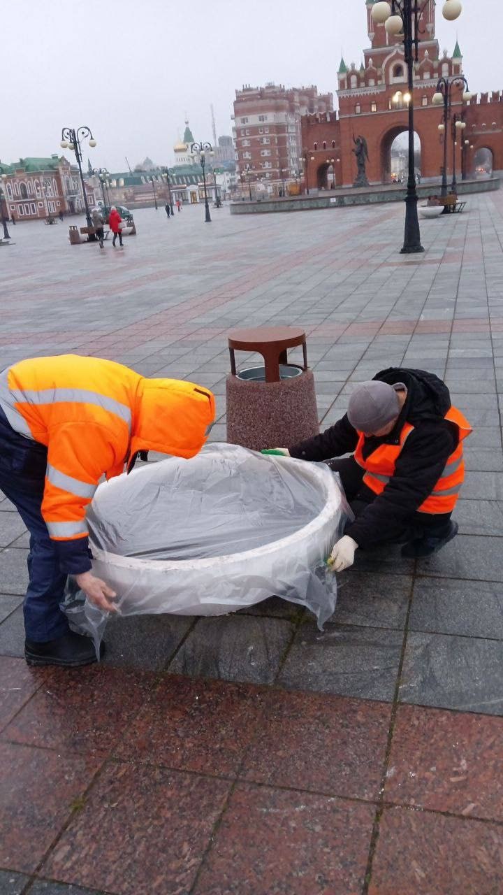 Йошкар-Ола: с заботой о чистоте и.. чувством юмора! Йошкар-Ола: с заботой о чистоте и.. чувством юмора!