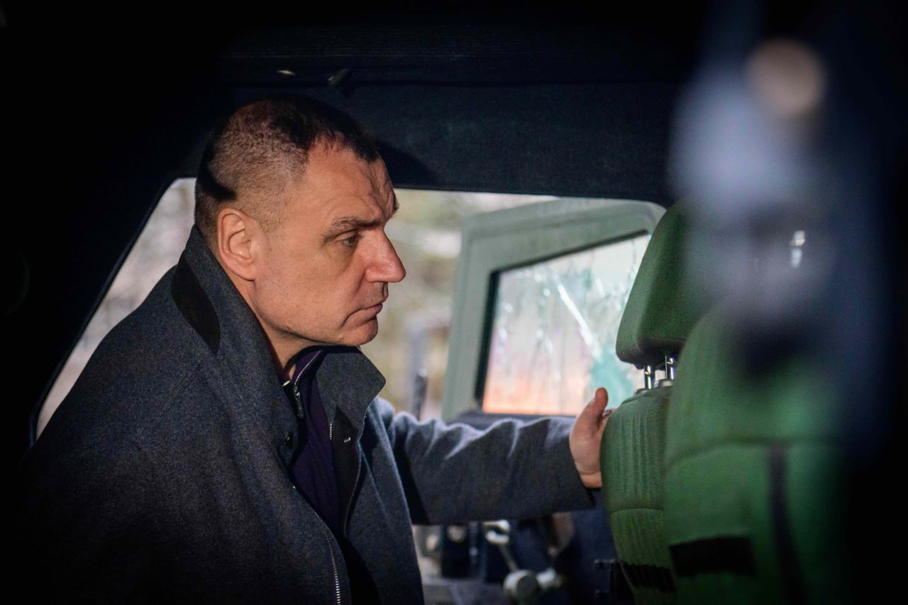 Сегодня, 5 декабря, в Центре военно-патриотического воспитания молодежи «Авангард» Глава Марий Эл осмотрел трофейный автомобиль «Новатор» Сил территориальной обороны Украины, захваченный в зоне проведения специальной военной... Сегодня, 5 декабря, в Центре военно-патриотического воспитания молодежи «Авангард» Глава Марий Эл осмотрел трофейный автомобиль «Новатор» Сил территориальной обороны Украины, захваченный в зоне проведения специальной военной...