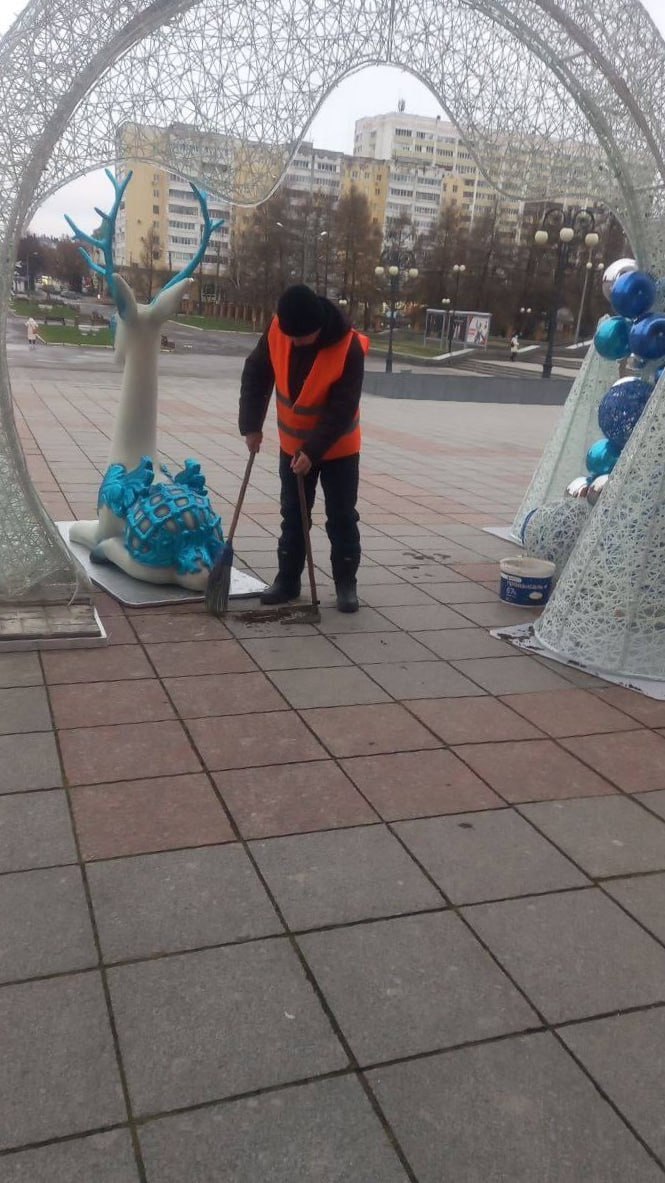 Йошкар-Ола: с заботой о чистоте и.. чувством юмора! Йошкар-Ола: с заботой о чистоте и.. чувством юмора!