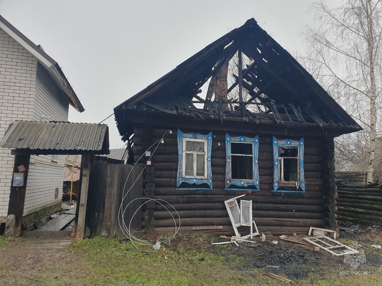 Вечером 6 декабря в деревне Малая Орша Оршанского района Марий Эл произошел серьезный пожар