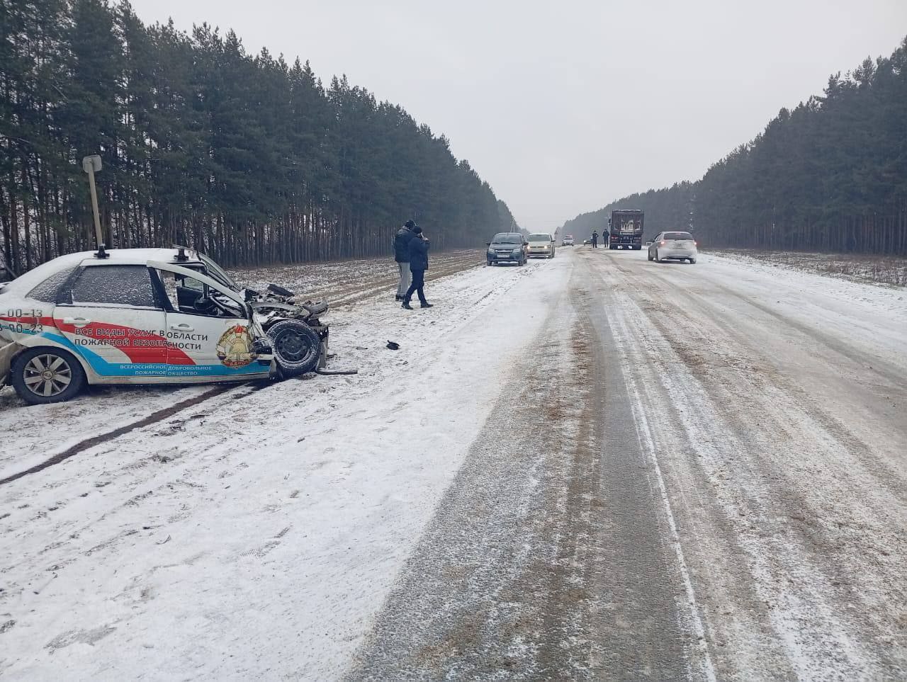 Сегодня утром в Сернурском районе Марий Эл в смертельном ДТП погиб пассажир «Гранты»