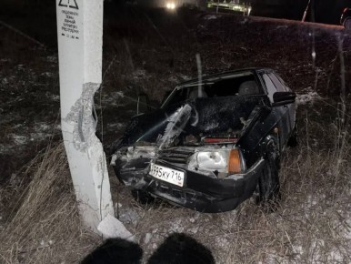 Устанавливаются обстоятельства ДТП в Волжском районе