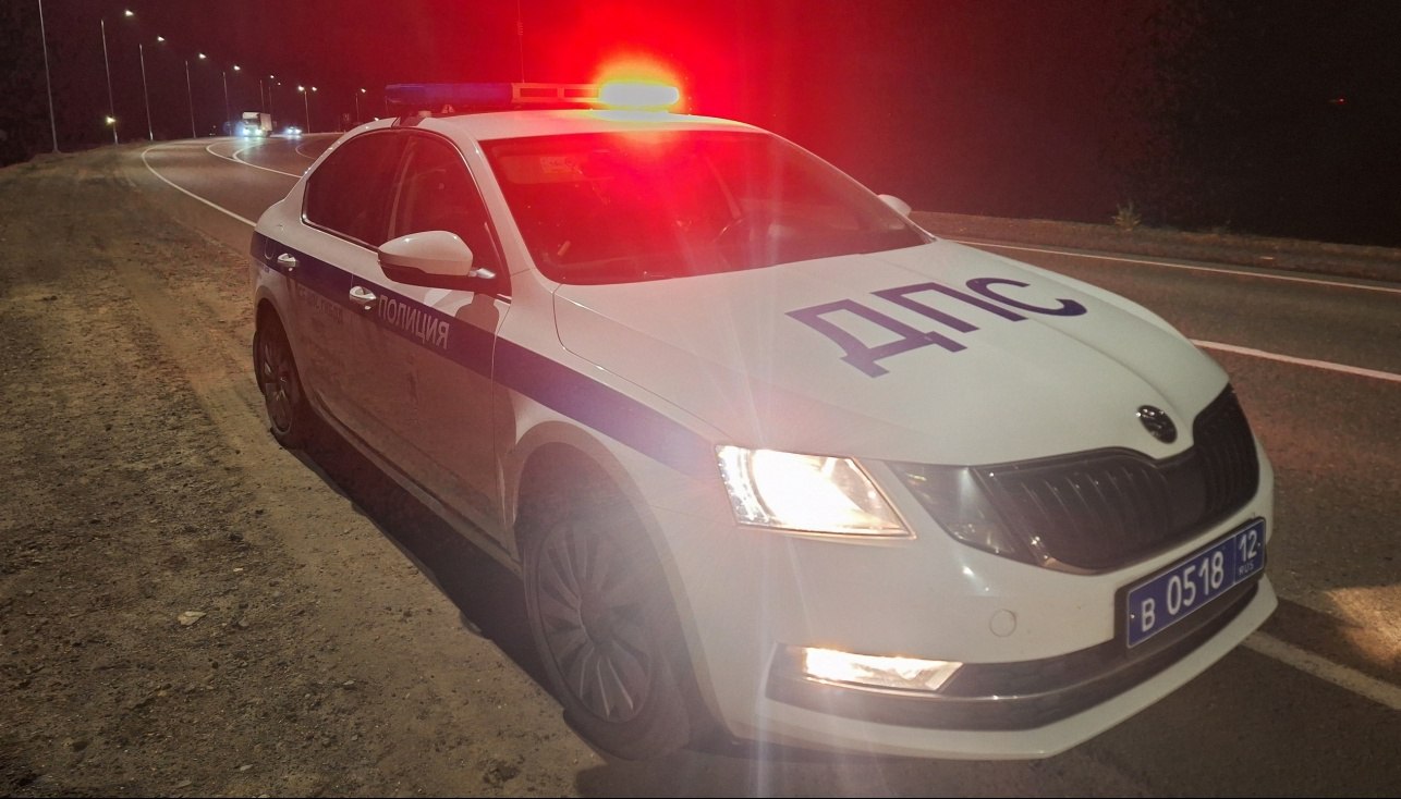 В Медведевском районе насмерть сбили человека