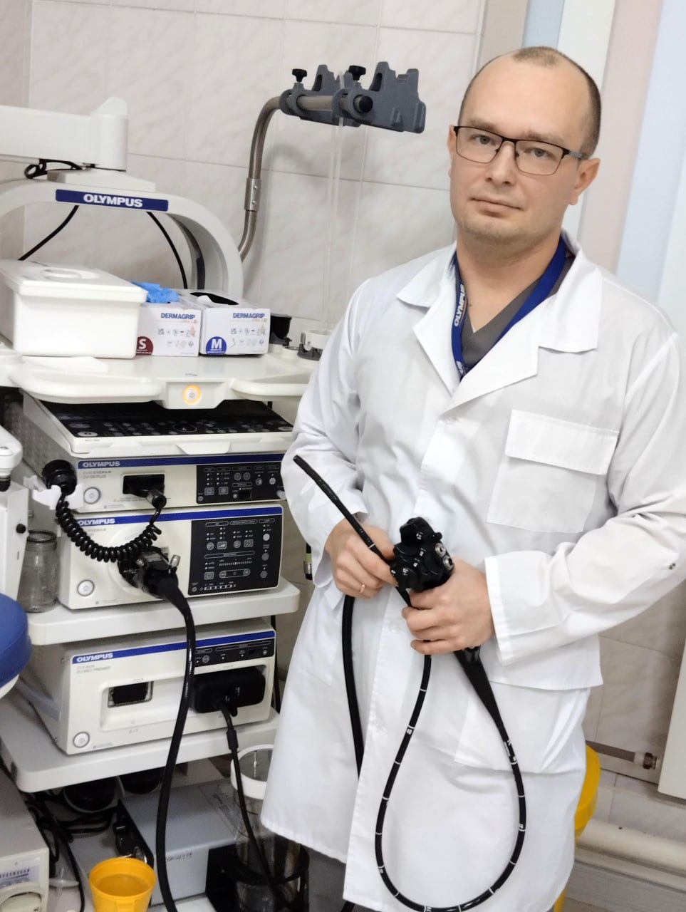 Завотделением эндоскопии Республиканского клинического онкологического диспансера Марий Эл Глеб Новоселов не перестает учиться