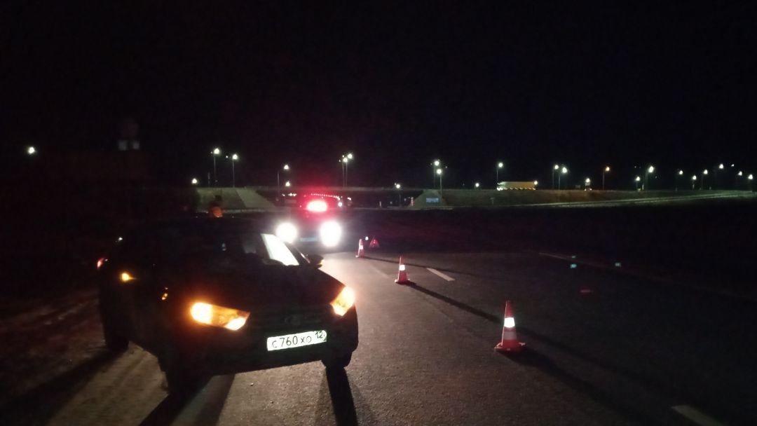 В Марий Эл пожилой пешеход с травмами госпитализирован после ДТП