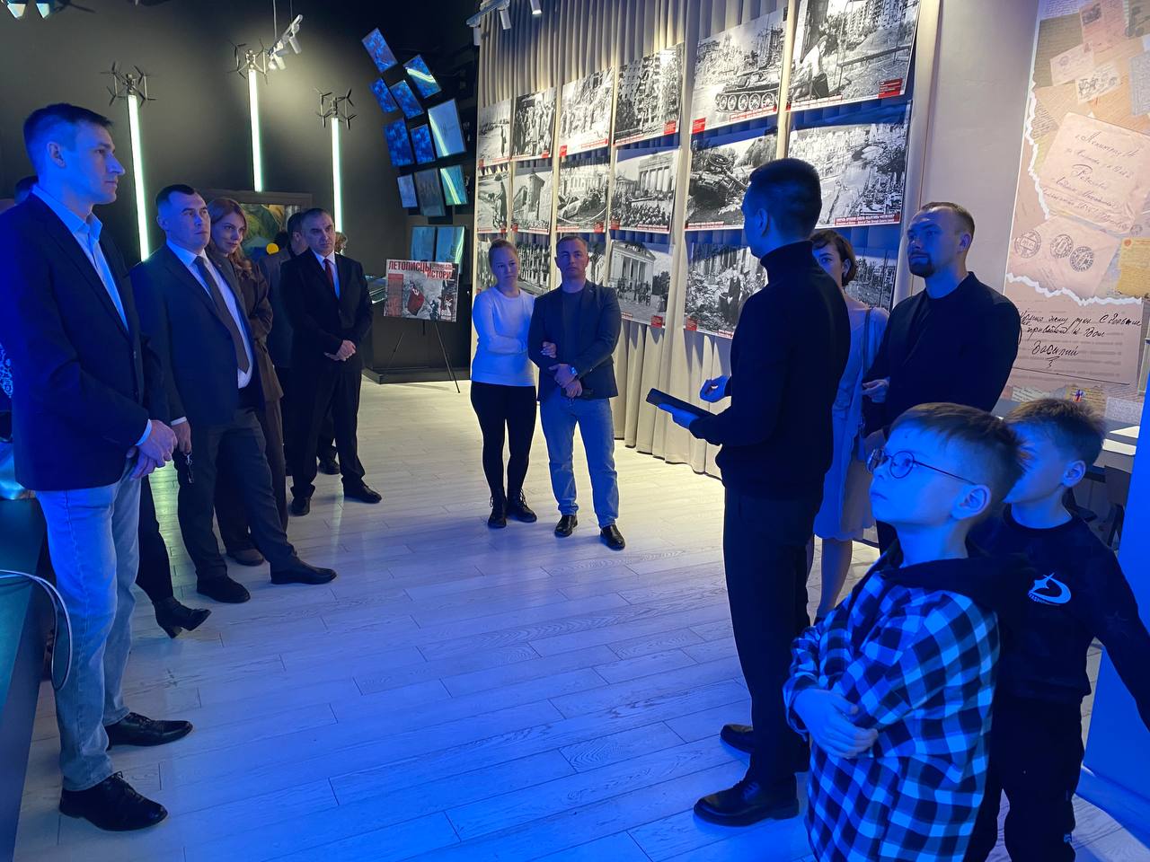 Участники региональной кадровой программы «Герои Марий Эл. Талешке-влак» посетили музейно-патриотический центр «Герои Отечества»