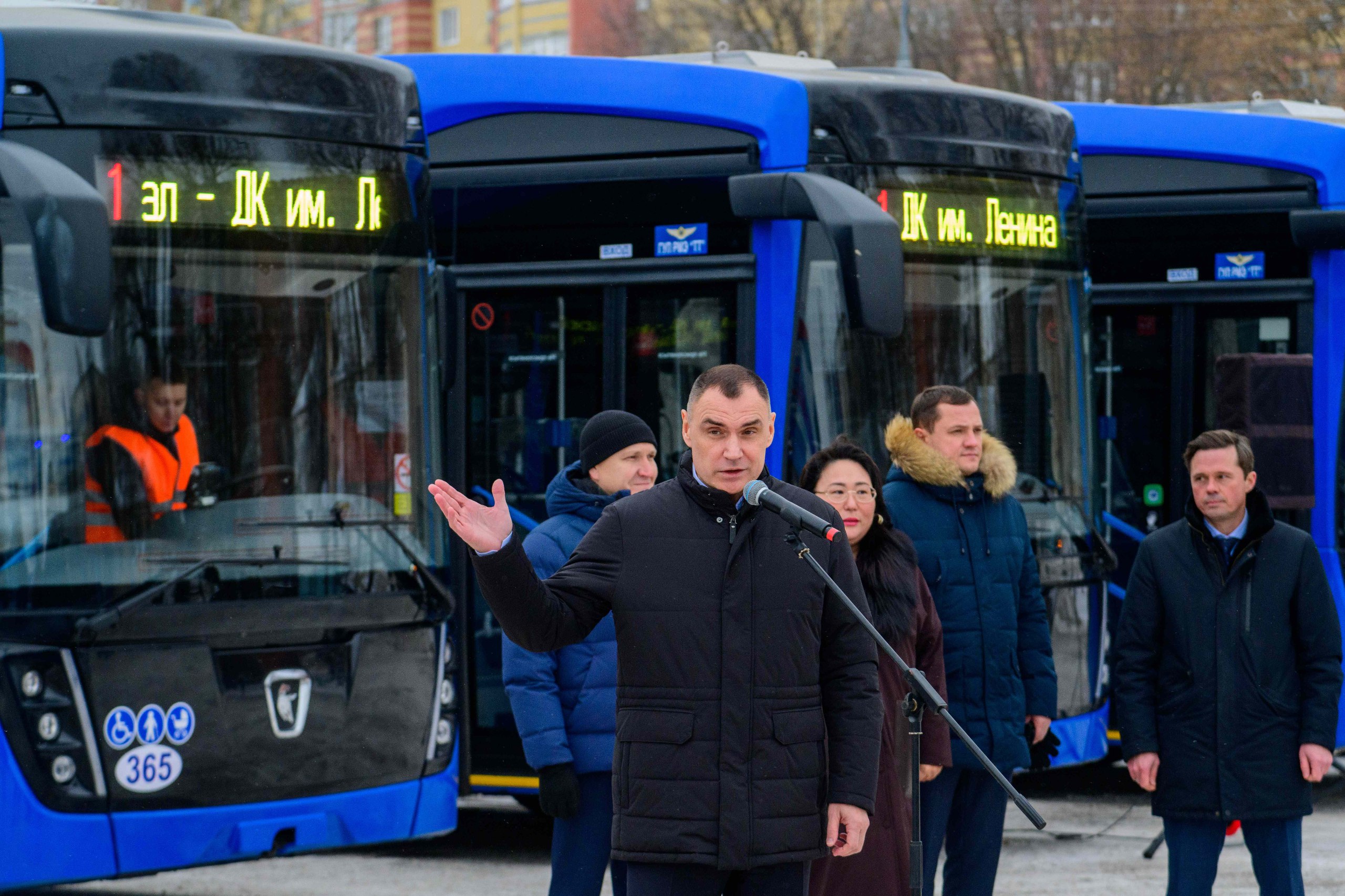 Автопарк общественного транспорта республики пополнился 10 единицами новой техники Автопарк общественного транспорта республики пополнился 10 единицами новой техники
