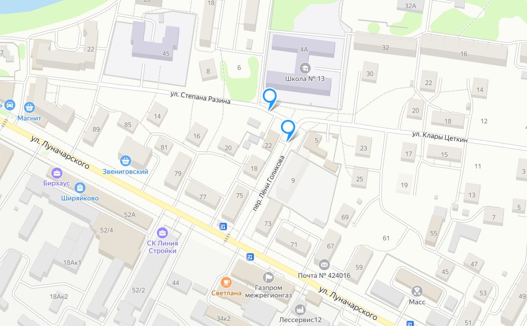 В Йошкар-Оле временно перекроют движение всех транспортных средств из-за работ по строительству кабельных линий для электроснабжения