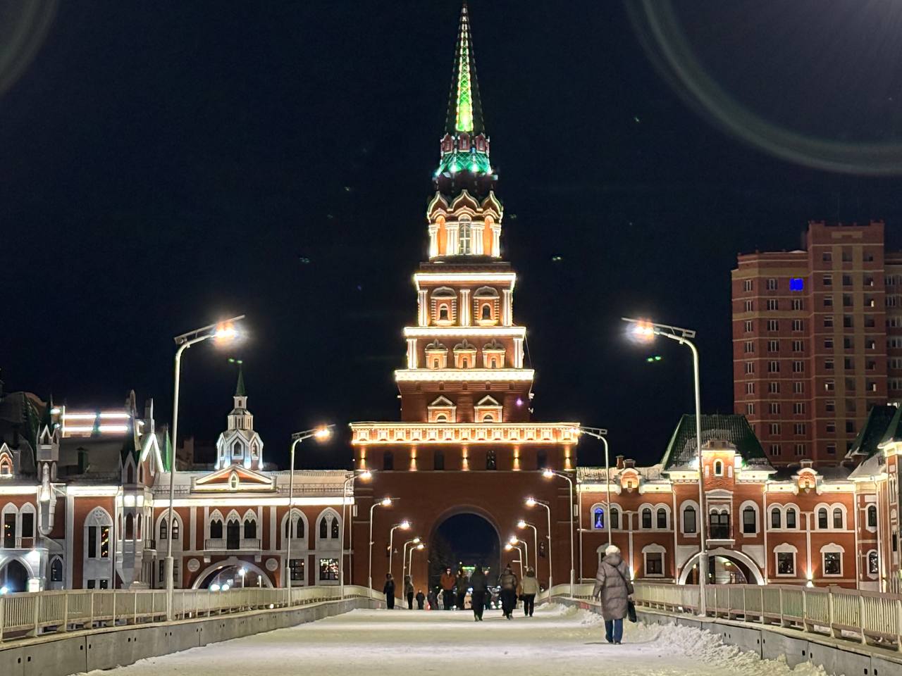 Сегодня в Марий Эл облачная с прояснениями погода, небольшой снег, днем местами