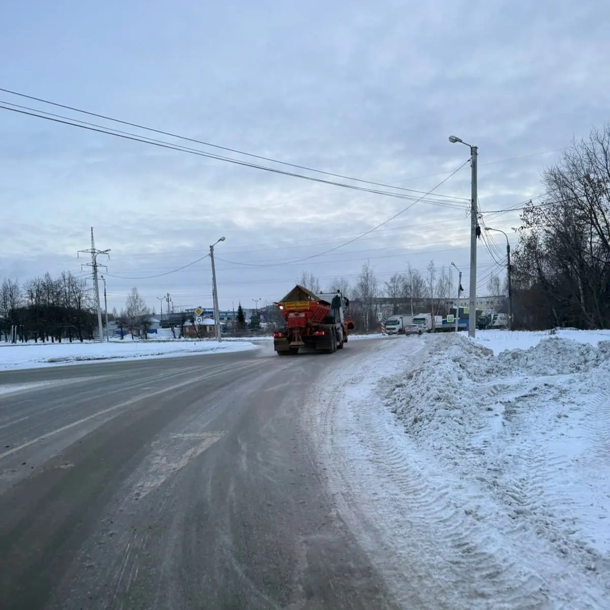 Выходные дни сотрудников дорожных служб АО «Город» прошли в полном рабочем режиме Выходные дни сотрудников дорожных служб АО «Город» прошли в полном рабочем режиме
