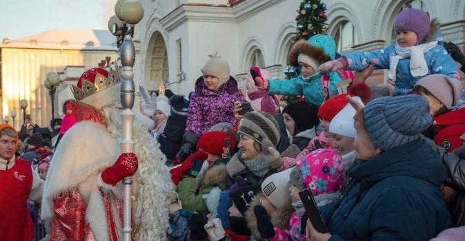 Уже на следующей неделе в столицу Марий Эл прибудет поезд Деда Мороза из Великого Устюга