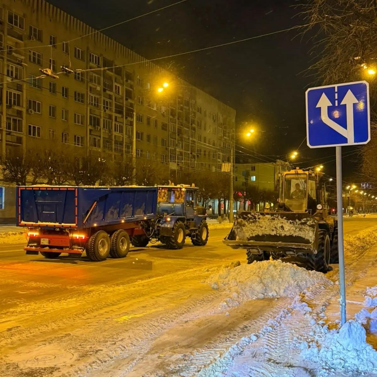В мэрии марийской столицы рассказали, как проходит очистка городских улиц от последствий снегопадов