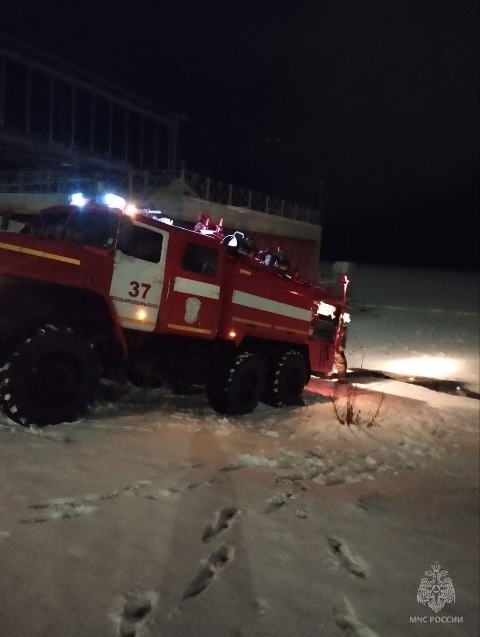 В Козьмодемьянске ликвидирован крупный пожар В Козьмодемьянске ликвидирован крупный пожар