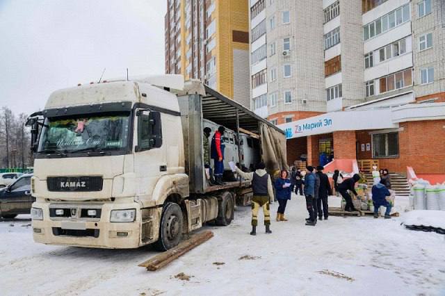 Очередной груз гуманитарной помощи из Марий Эл направился в зону специальной военной операции