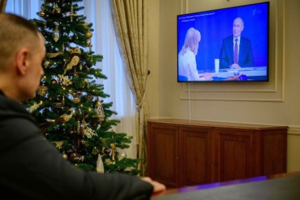 Юрий Зайцев: Смотрю «Итоги года с Владимиром Путиным» — ключевое политическое мероприятие, в ходе которого Президент резюмирует результаты 2025 года и определяет стратегические ориентиры на будущее