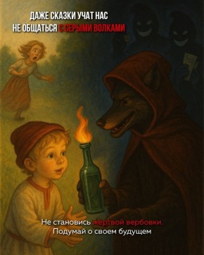 Памятка для родителей: «Как защитить ребенка от вербовки»