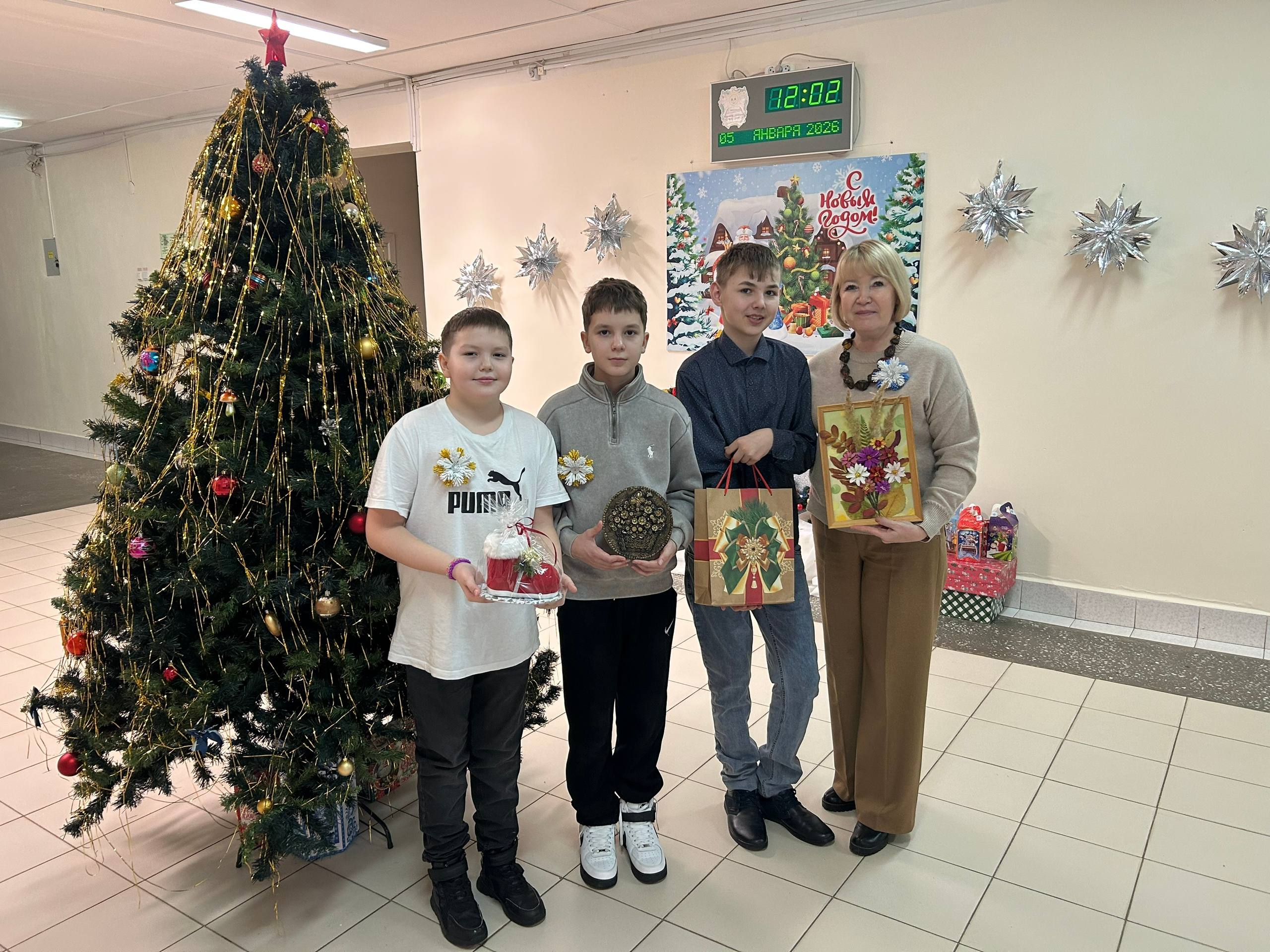 Новогоднее чудо для воспитанника Октябрьского центра для детей-сирот свершилось, хоть и с небольшой задержкой Новогоднее чудо для воспитанника Октябрьского центра для детей-сирот свершилось, хоть и с небольшой задержкой