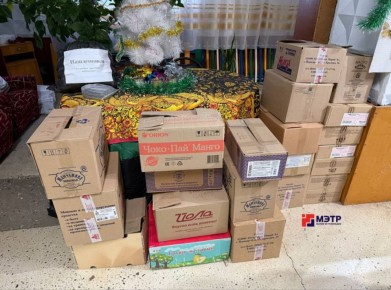 Сбор гуманитарной помощи в Марий Эл продолжается даже в новогодние каникулы