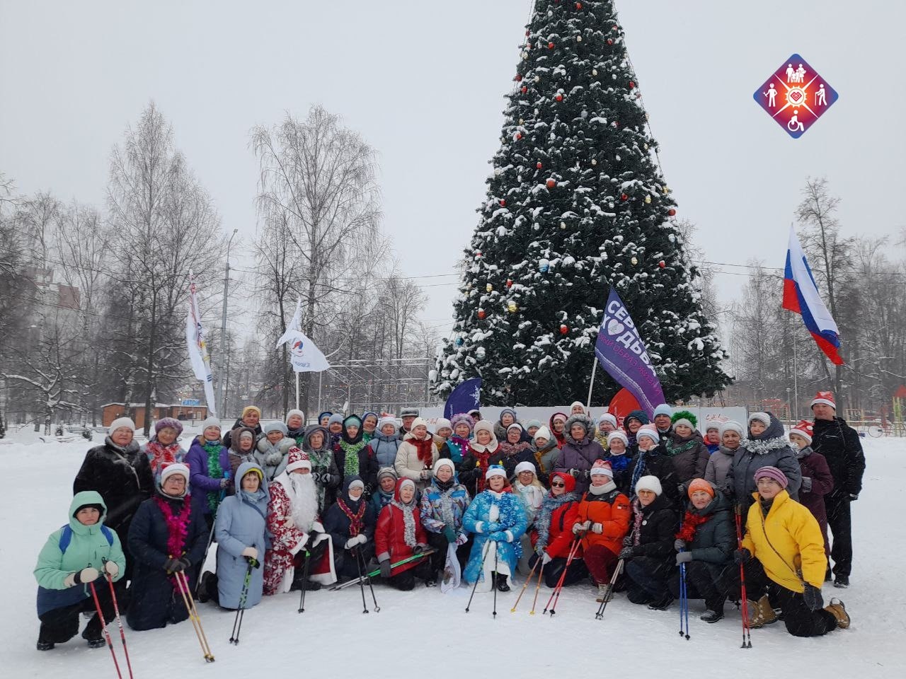 В Йошкар-Оле прошёл слёт любителей скандинавской ходьбы