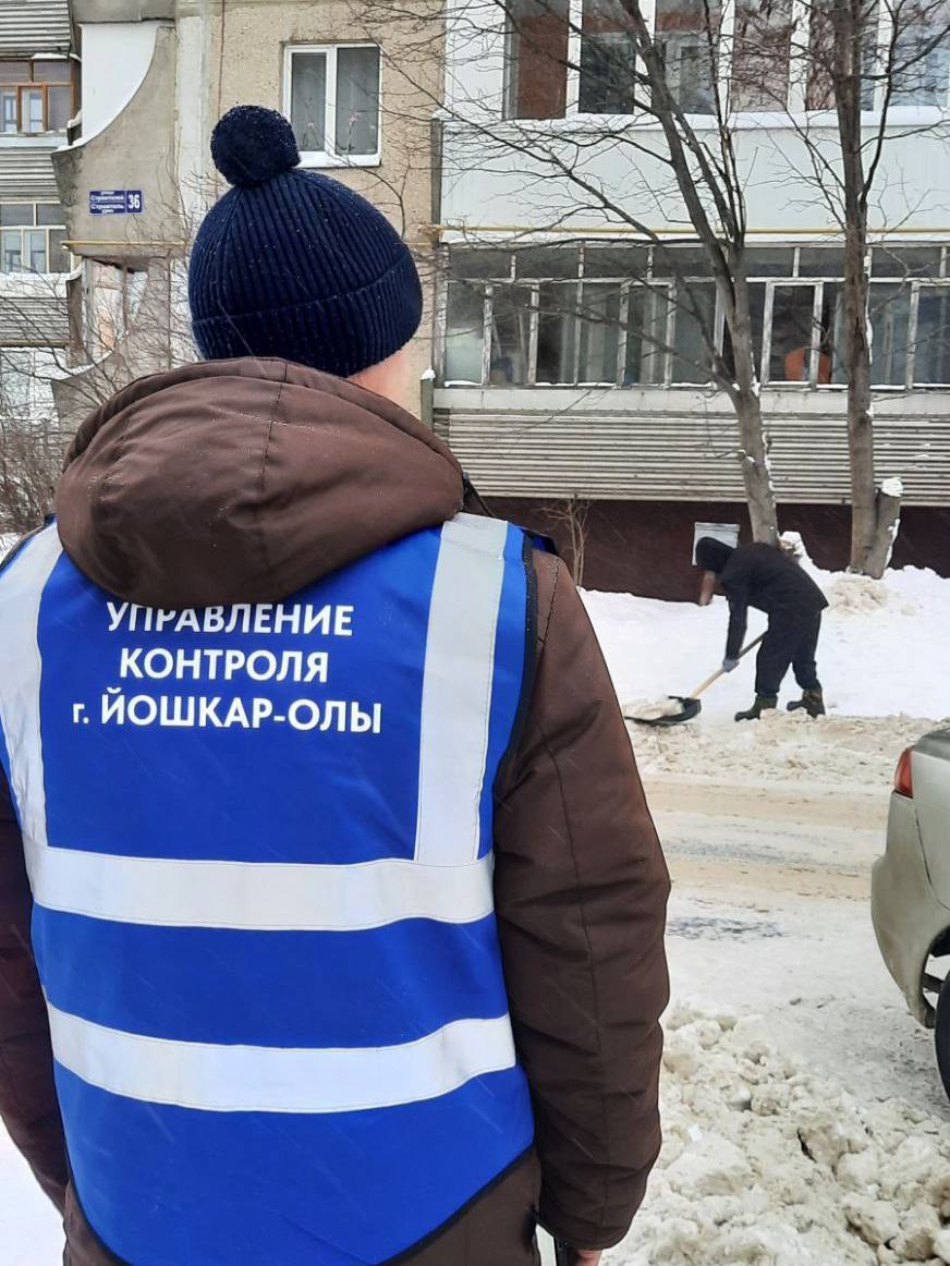 В Йошкар-Оле сотрудники Управления муниципального контроля проверили более 50 дворов