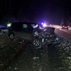 Госавтоинспекция публикует фото с места смертельного ДТП