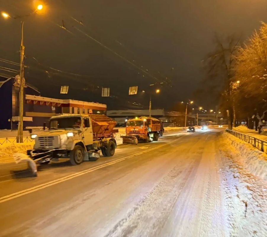 Более 5760 кубических метров снега вывезли дорожные службы с улиц Йошкар-Олы