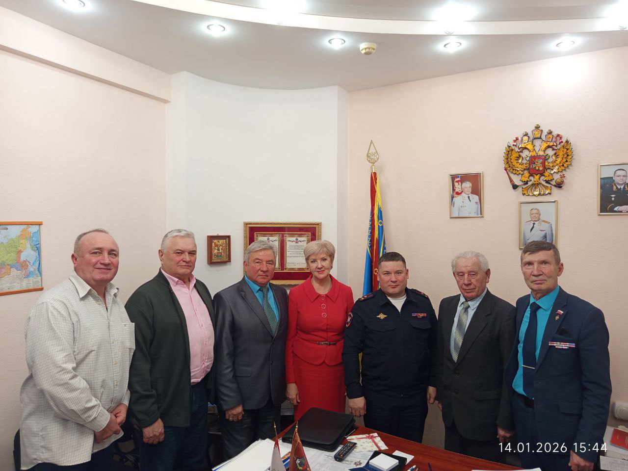 Начальник управления Госавтоинспекции МВД по Республике Марий Эл Владимир Мухачёв познакомился с ветеранским активом Госавтоинспекции Начальник управления Госавтоинспекции МВД по Республике Марий Эл Владимир Мухачёв познакомился с ветеранским активом Госавтоинспекции