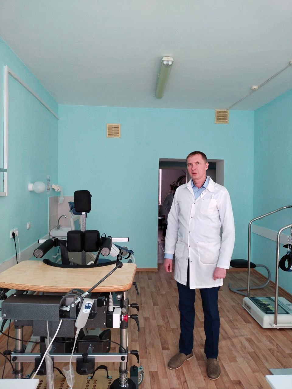 Сернурская центральная районная больница получила новое оборудование на сумму более 20,6 миллиона рублей для проведения реабилитации пациентов Сернурская центральная районная больница получила новое оборудование на сумму более 20,6 миллиона рублей для проведения реабилитации пациентов