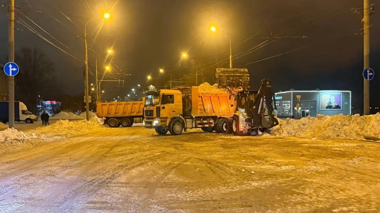 Какие улицы в Йошкар-Оле будут перекрыты из-за уборки снега