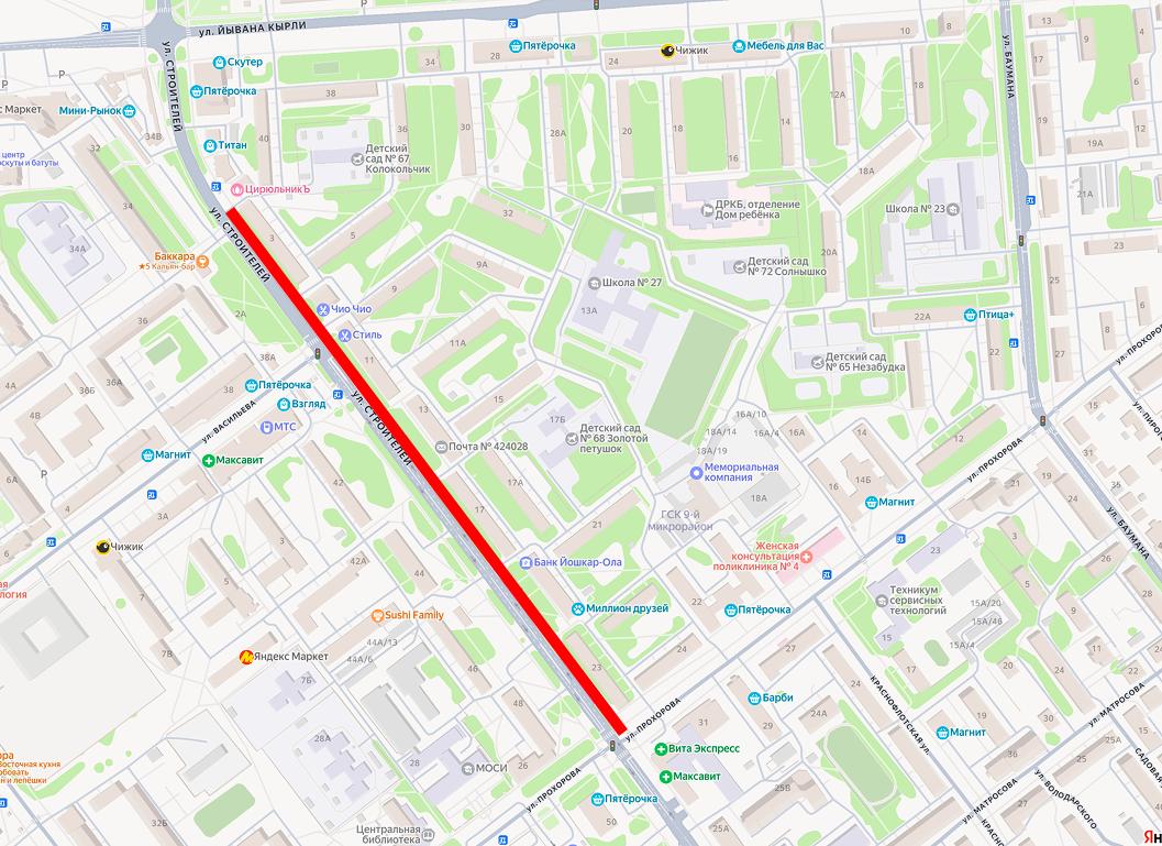 В столице Марий Эл подвели итоги конкурса на благоустройство территории по улице Строителей