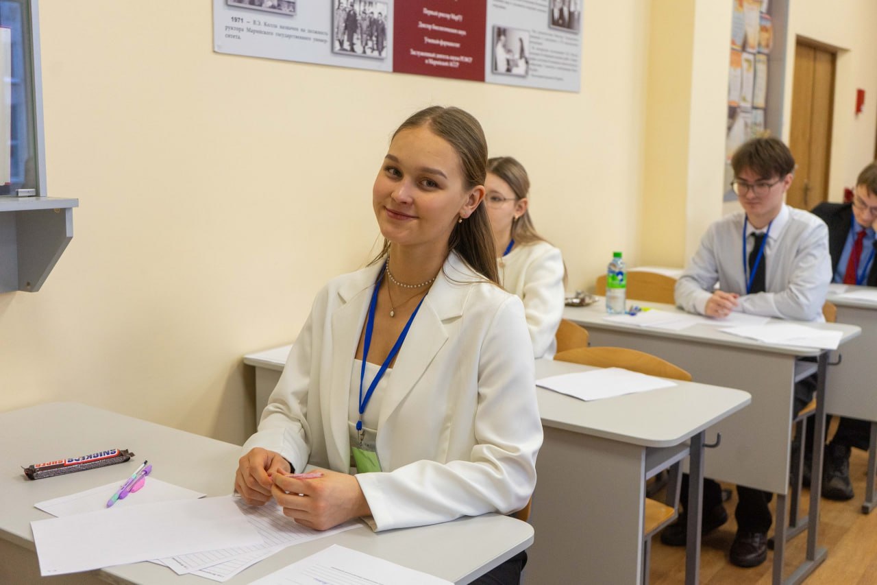 В Йошкар-Оле продолжается региональный этап Всероссийской олимпиады школьников В Йошкар-Оле продолжается региональный этап Всероссийской олимпиады школьников