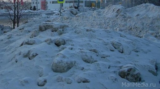 Несколько УК в Йошкар-Оле получили замечание за плохую уборку снега