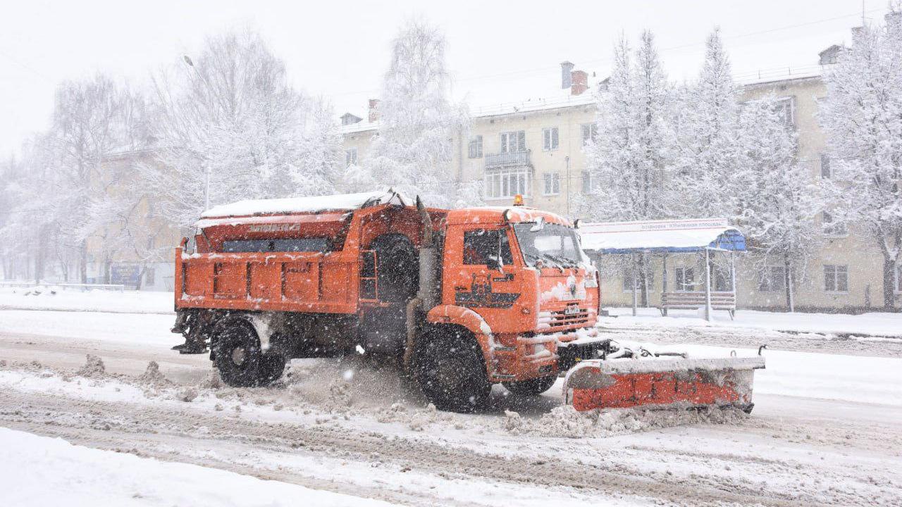 Правительство Марий Эл держит на контроле уборку снега в регионе