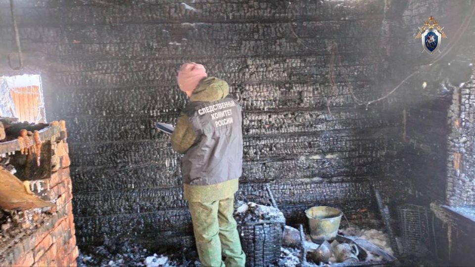 В Республике Марий Эл выясняются обстоятельства гибели мужчины в результате пожара