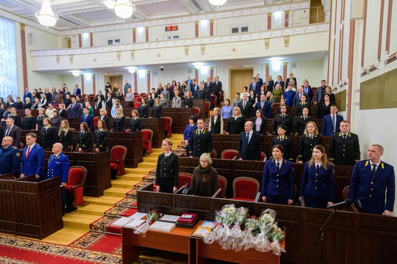 Во Дворце Конгрессов Республики Марий Эл состоялось совещание судей, посвящённое подведению итогов работы судебной системы за 2025 год