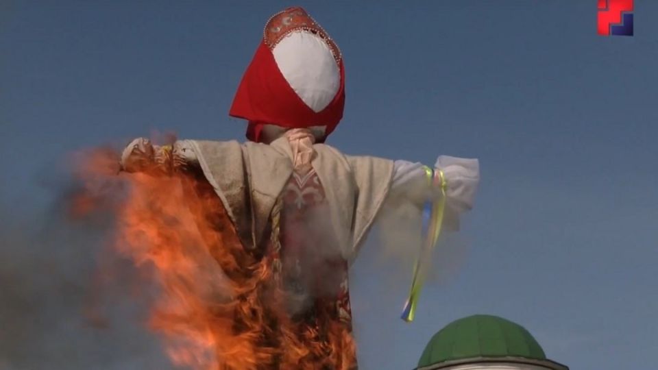 В Йошкар-Оле чучело Масленицы сожгут на нескольких площадках 9 марта: