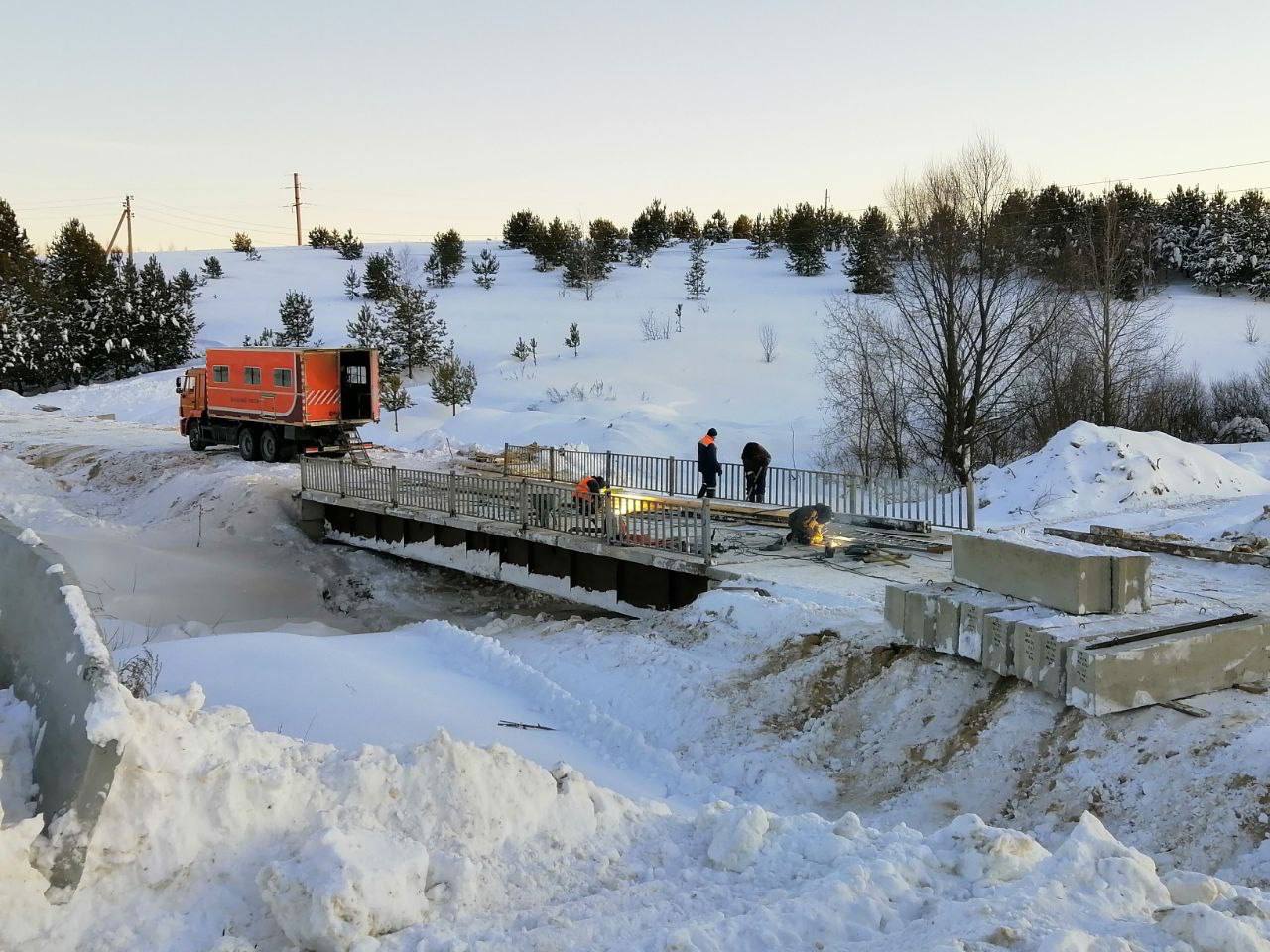 В этом году в Марий Эл по нацпроекту «Инфраструктура для жизни» приводятся в порядок три мостовых сооружения