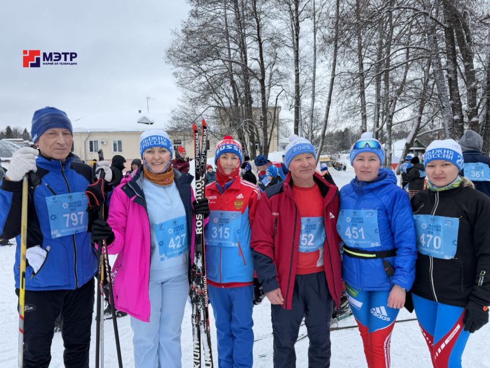 День всех влюбленных в лыжный спорт! Сегодня почти 1300 жителей Марий Эл вышли на старт «Лыжни России – 2026» в Корте