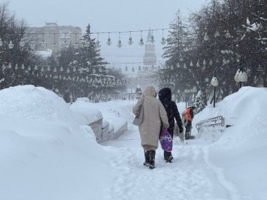 Сегодня в Марий Эл облачная погода, ночью небольшие осадки в виде снега, мокрого снега, дождя, при снеге метель