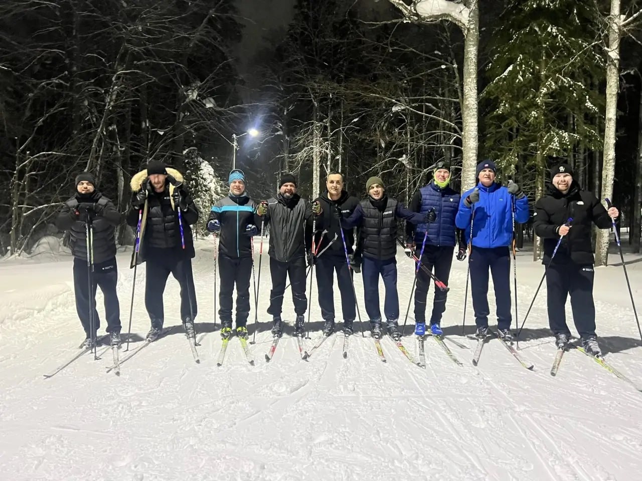 Участники программы «Герои Марий Эл. Талешке-влак» встали на лыжи вместе с министром спорта Марий Эл Участники программы «Герои Марий Эл. Талешке-влак» встали на лыжи вместе с министром спорта Марий Эл