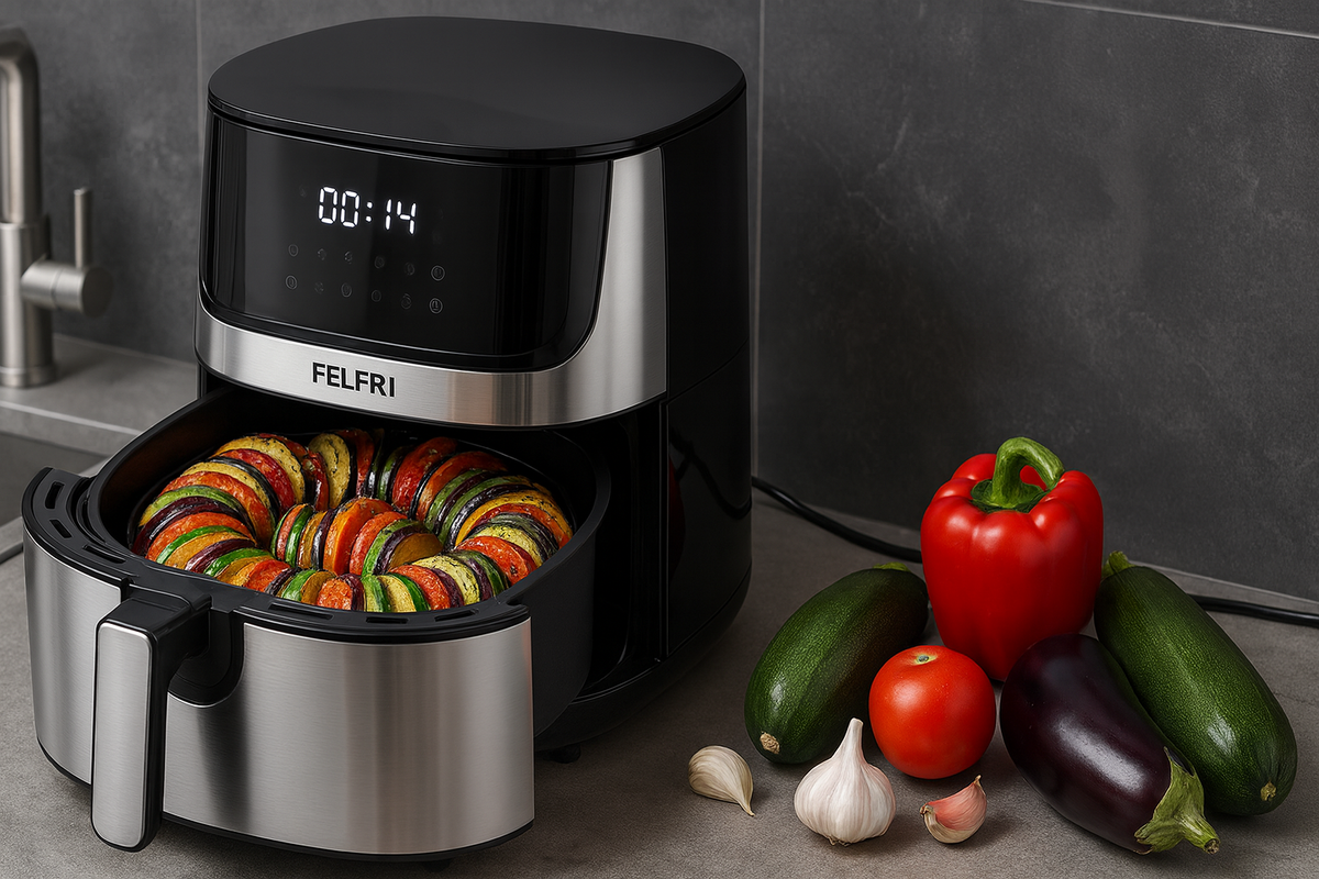 Идеальный рататуй в аэрогриле