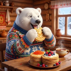 Согласно опросу, 76% россиян хранят традицию печь блины на Масленицу