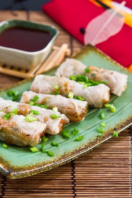 Неожиданное гастрономическое открытие: спринг-роллы с курицей и овощами
