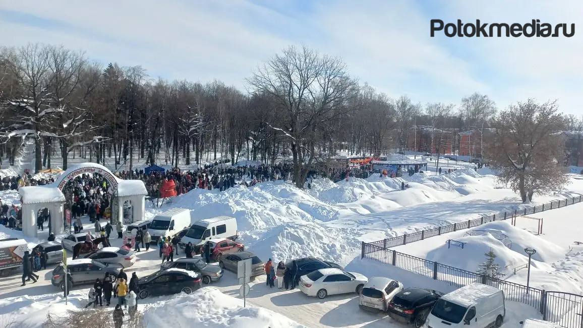 Вот так Масленица проходит в Волжске Вот так Масленица проходит в Волжске