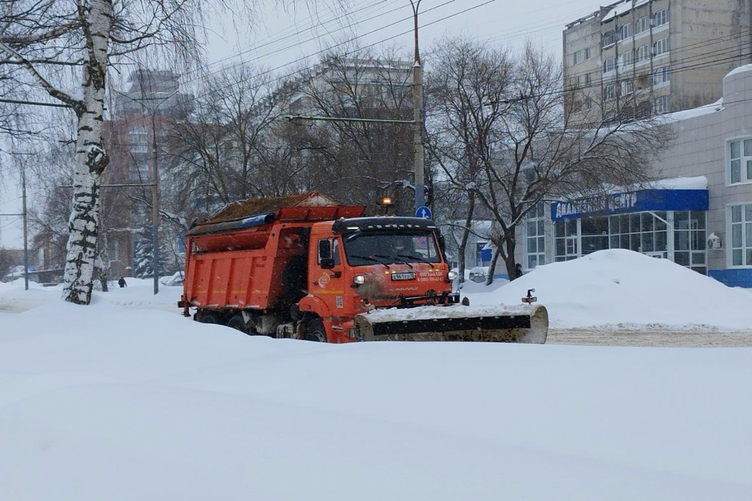 В Йошкар-Оле на снежную свалку вывезено рекордное количество снега
