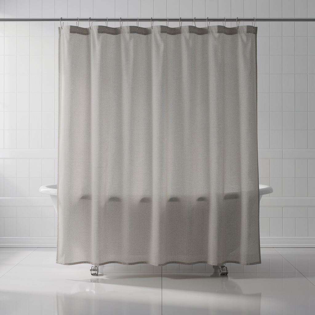 Как эффективно очистить душевую шторку от налета и плесени