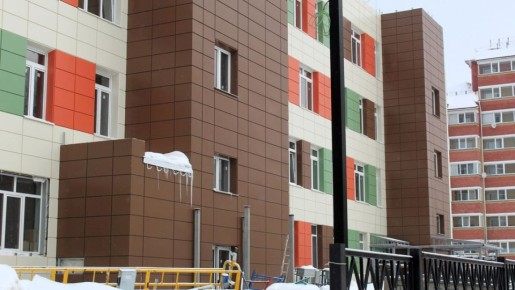 Готовность новой детской поликлиники в Йошкар-Оле достигла 85%