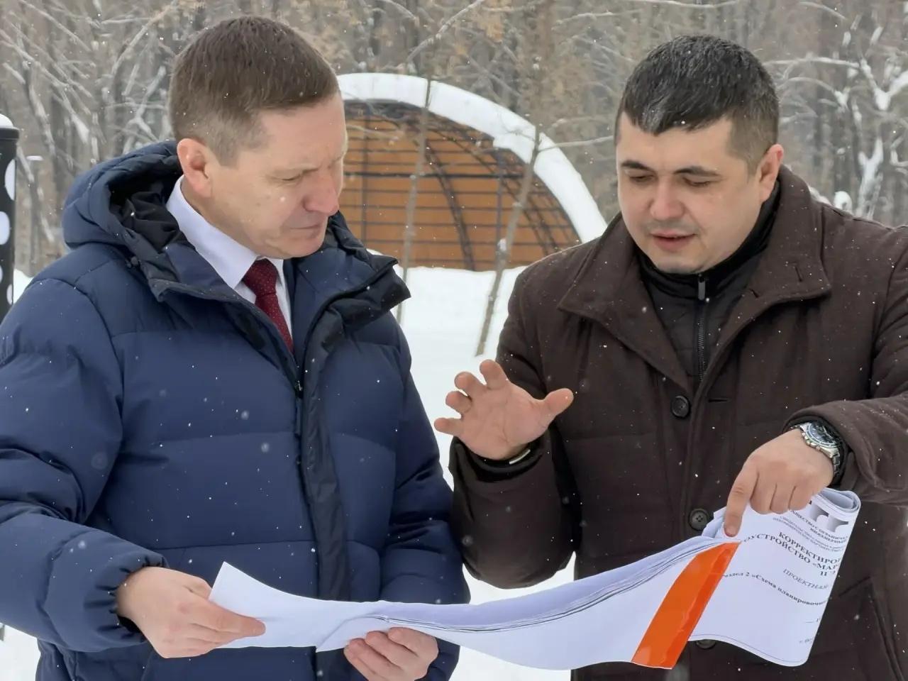 Врио мэра Йошкар-Олы Антон Трудинов подвел итоги благоустройства «Марий парка» в заречной части города и рассказал о планах на 2026 год