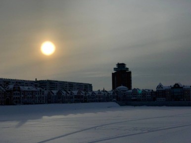 Сегодня в Марий Эл облачная, днем с прояснениями погода, ночью небольшой, местами умеренный снег, днем местами небольшой