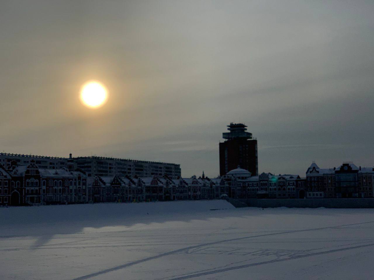 Сегодня в Марий Эл облачная, днем с прояснениями погода, ночью небольшой, местами умеренный снег, днем местами небольшой